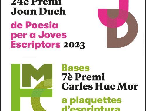 Oberta la convocatòria al Premi Joan Duch i al Premi Carles Hac Mor 2023